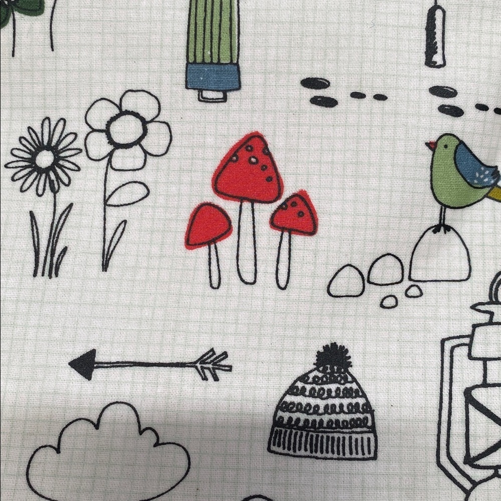 Ulster Weavers Kids Lightweight Backpack Camping Mushrooms Birds Outdoor Unisex